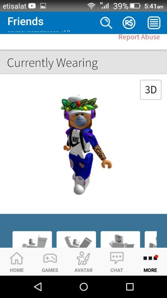 Getting My Sister Robux