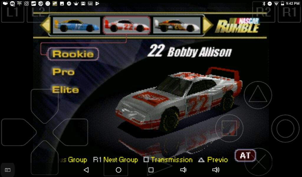 nascar rumble ps1 review
