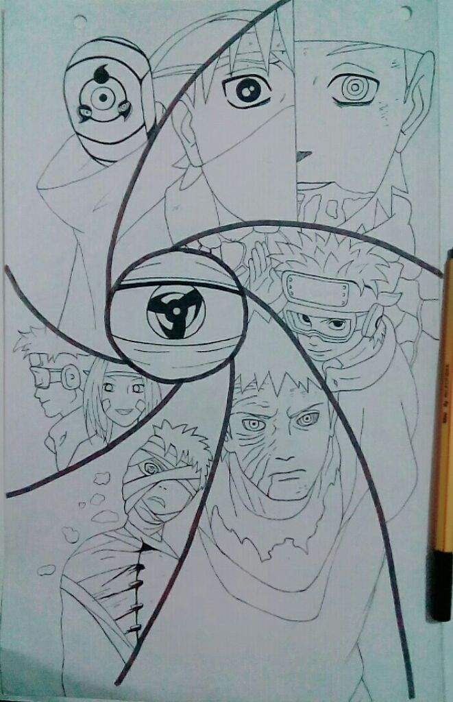 Dibujo Obito Y Naruto. | •boruto Amino Fans• Amino 21E