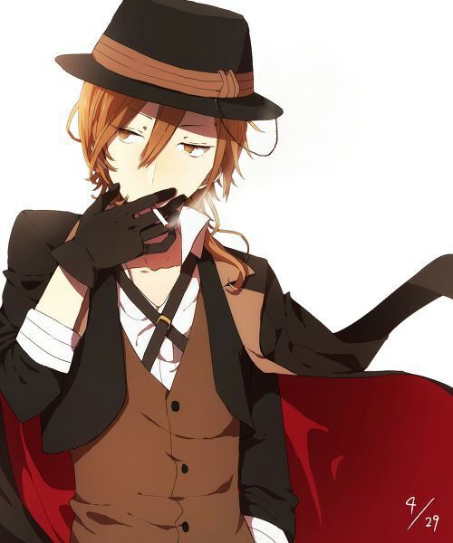 chuuya nakahara smile