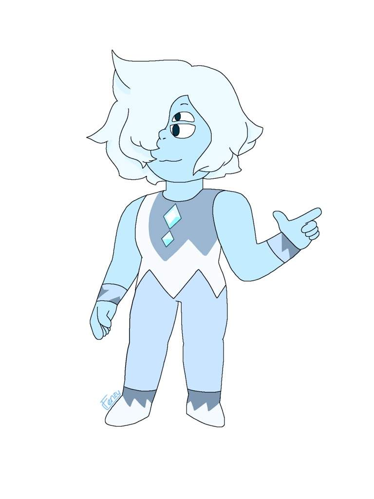 Angelite fusion by my Rose Quartz and gemcrust's ice | Steven Universe ...