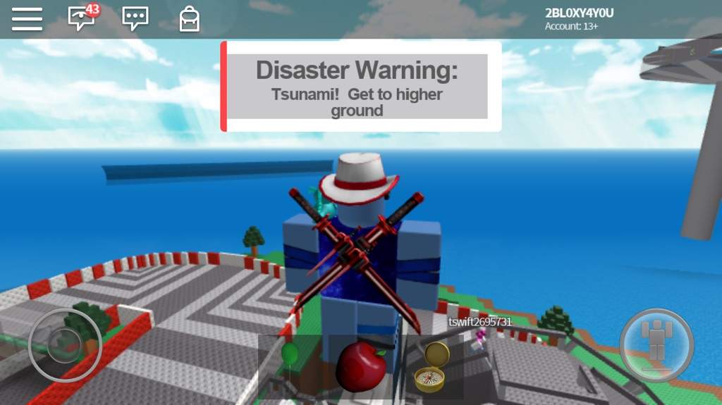 Natural Disaster Survival In A Nutshell Episode 1 Roblox Amino - tsunami roblox natural disasters