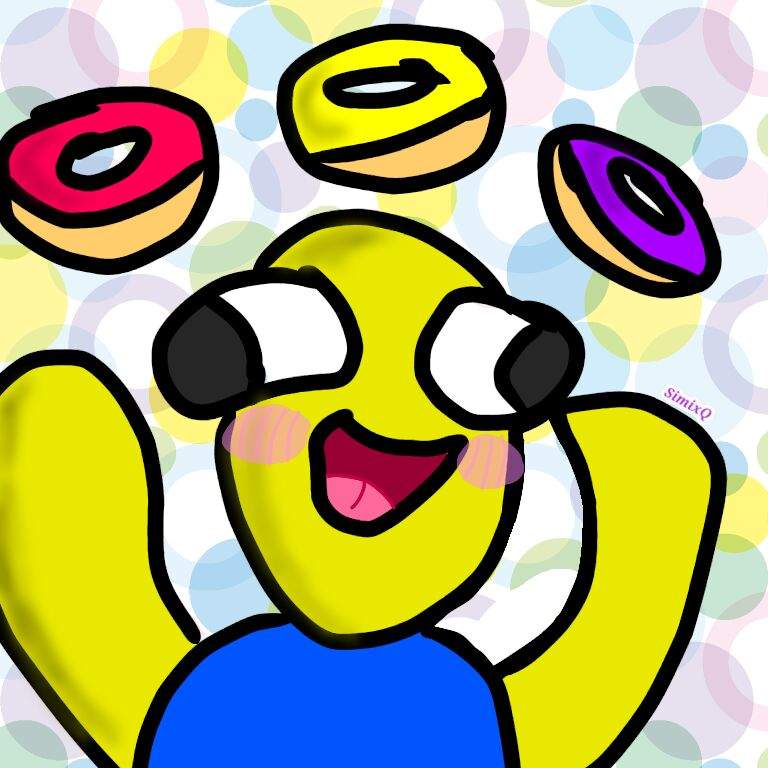 My Art For Noob Roblox Amino - donut roblox logo