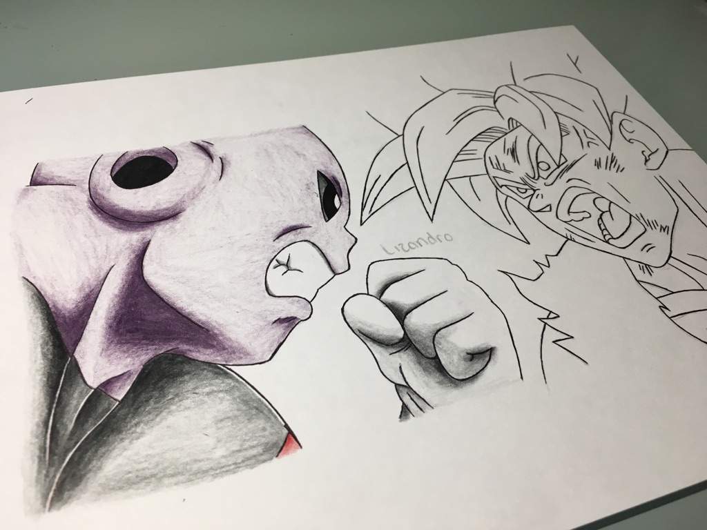 Goku Vs Jiren Version 2 Drawing | DragonBallZ Amino