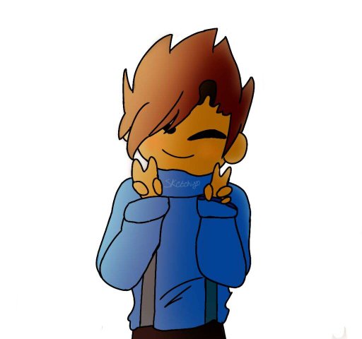justsketchy d eddsworldd amino tom because he is such a cute cinnamon roll 3 time taken about an hour program used ibis paint x artreview curatorreview