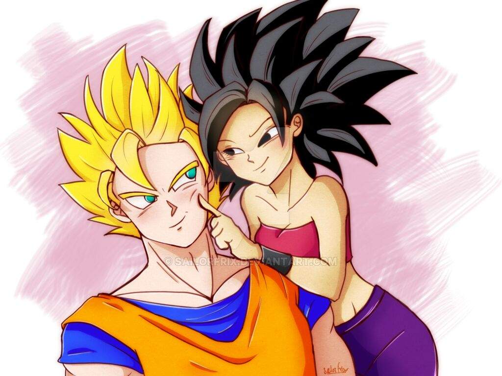 Goku X Caulifla Wiki •anime• Amino 