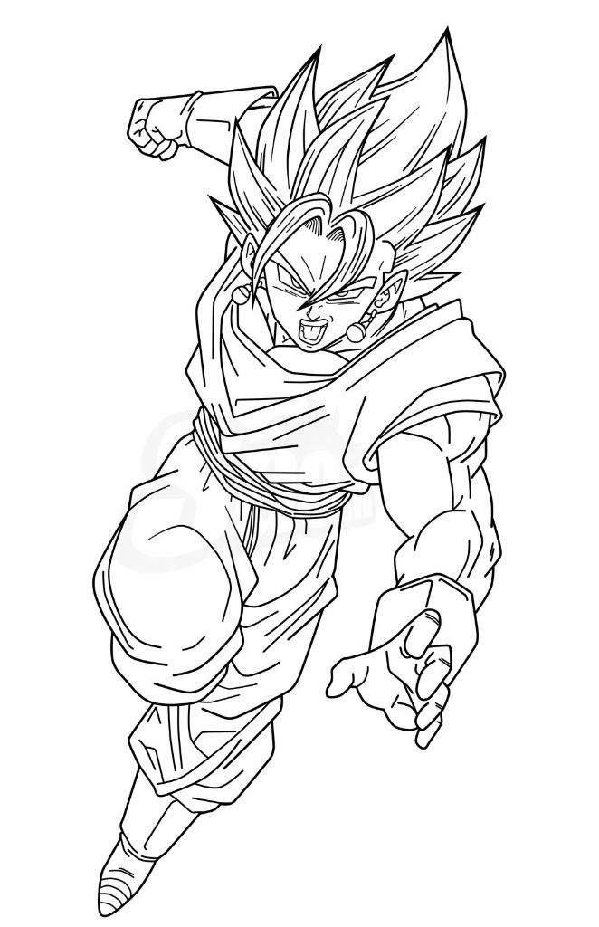 Vegito Blue Sketch Art! | DBZ Amino