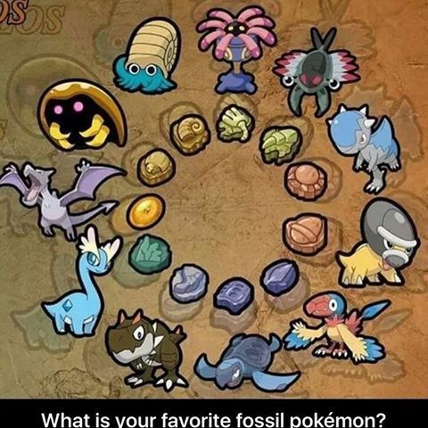 What is your favorite fossil pokemon | Pokémon Amino