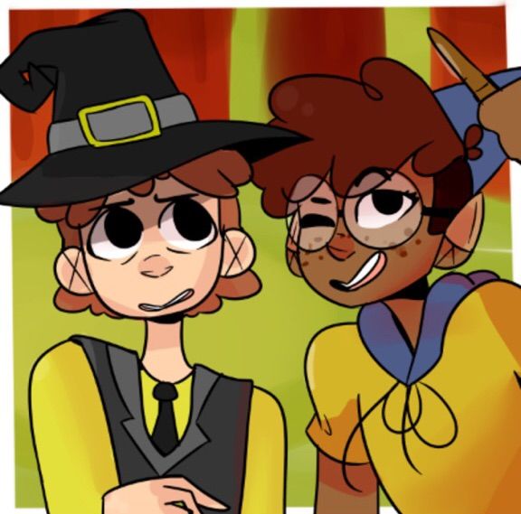 Witch Harrison and Wizard Nerris | 🌿Camp Camp🌿 Amino