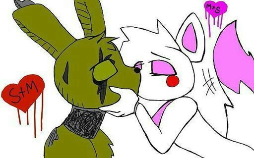Mangle and Springtrap. 