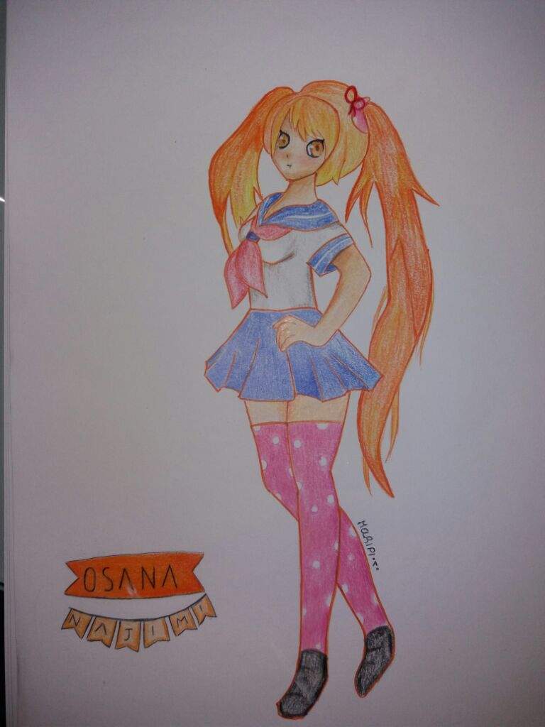 Dibujo De Osana Najimi Yandere Simulator 💌 Amino Amino