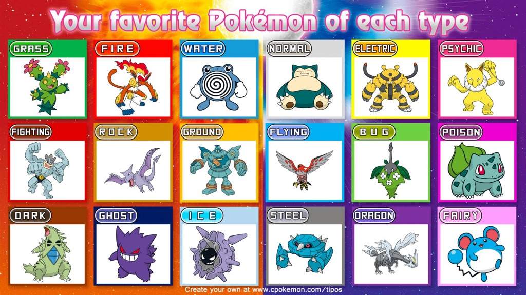 My favorite pokemon | Pokémon Amino