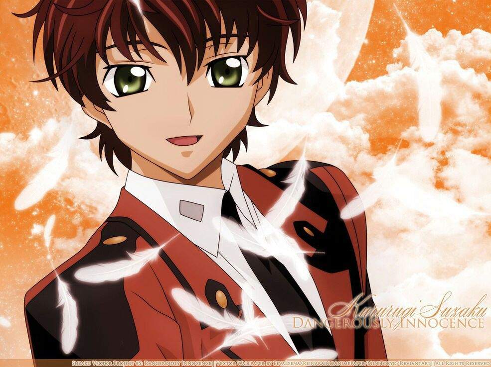 Kururugi Suzaku Wiki Code Geass Amino