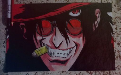 🌌 Dibujo de alucard de la serie Hellsing. | •Arte Amino• Amino