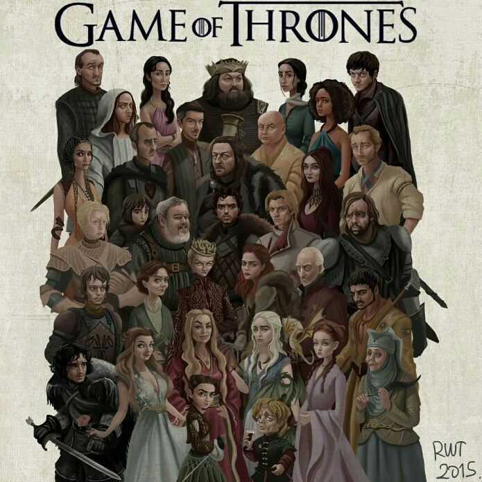 Ilustraciones de Raymond Terutama | Game Of Thrones en Español Amino