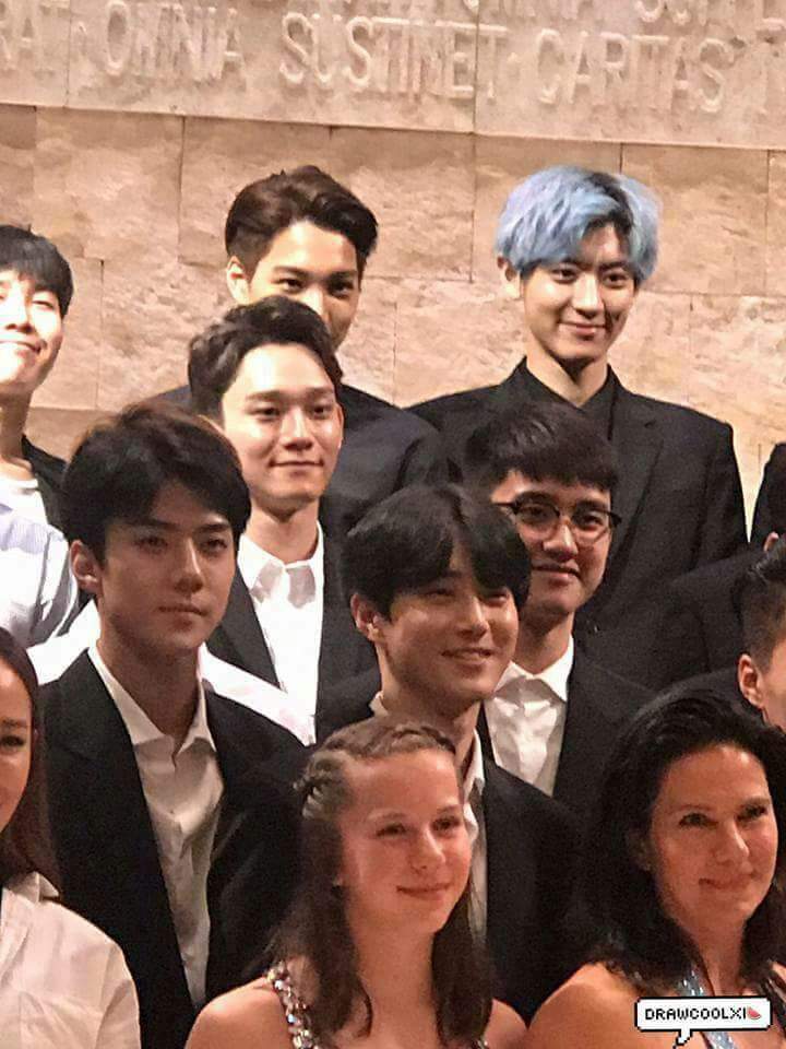 EXO ATTENDED MIHAWK'S WEDDING CEREMONY TODAY 😍 | Exo-L's Amino