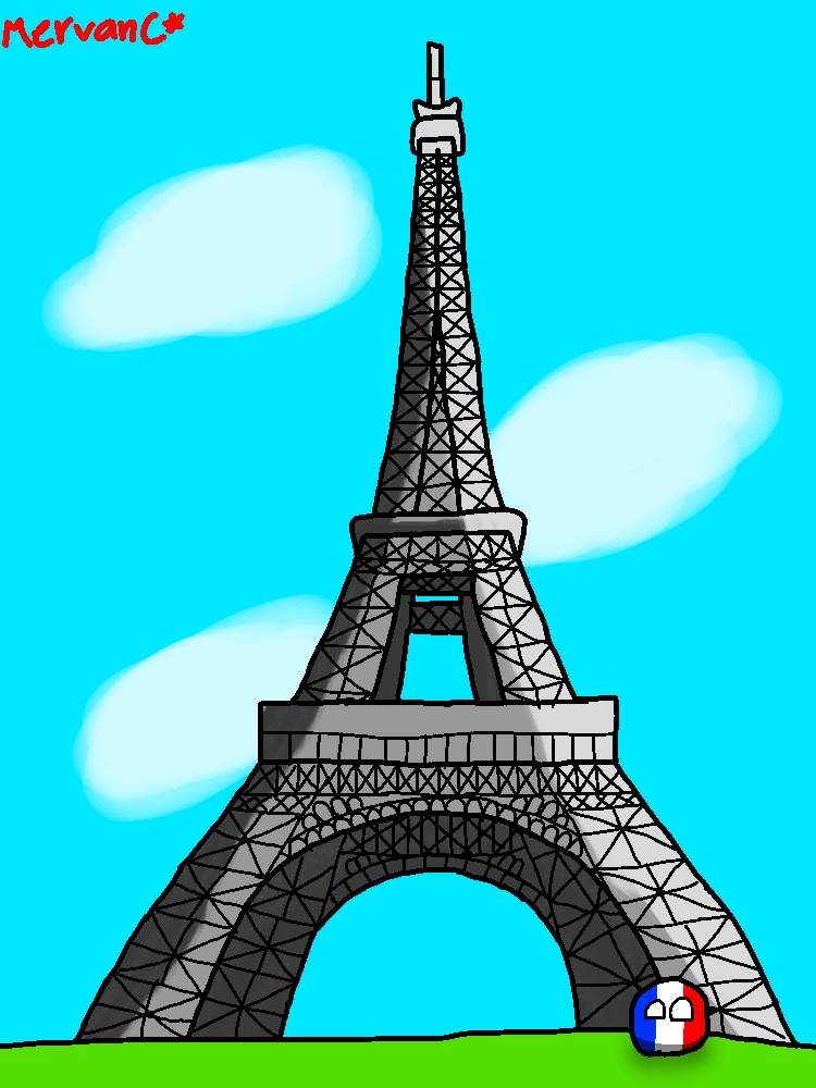 La France et la Tour Eiffel | Polandball Amino