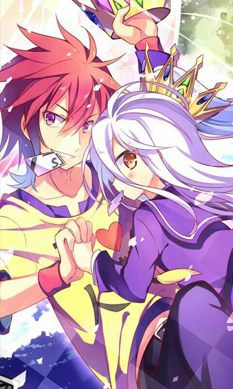 Sora x Shiro (~˘ ˘)~ | •Anime• Amino