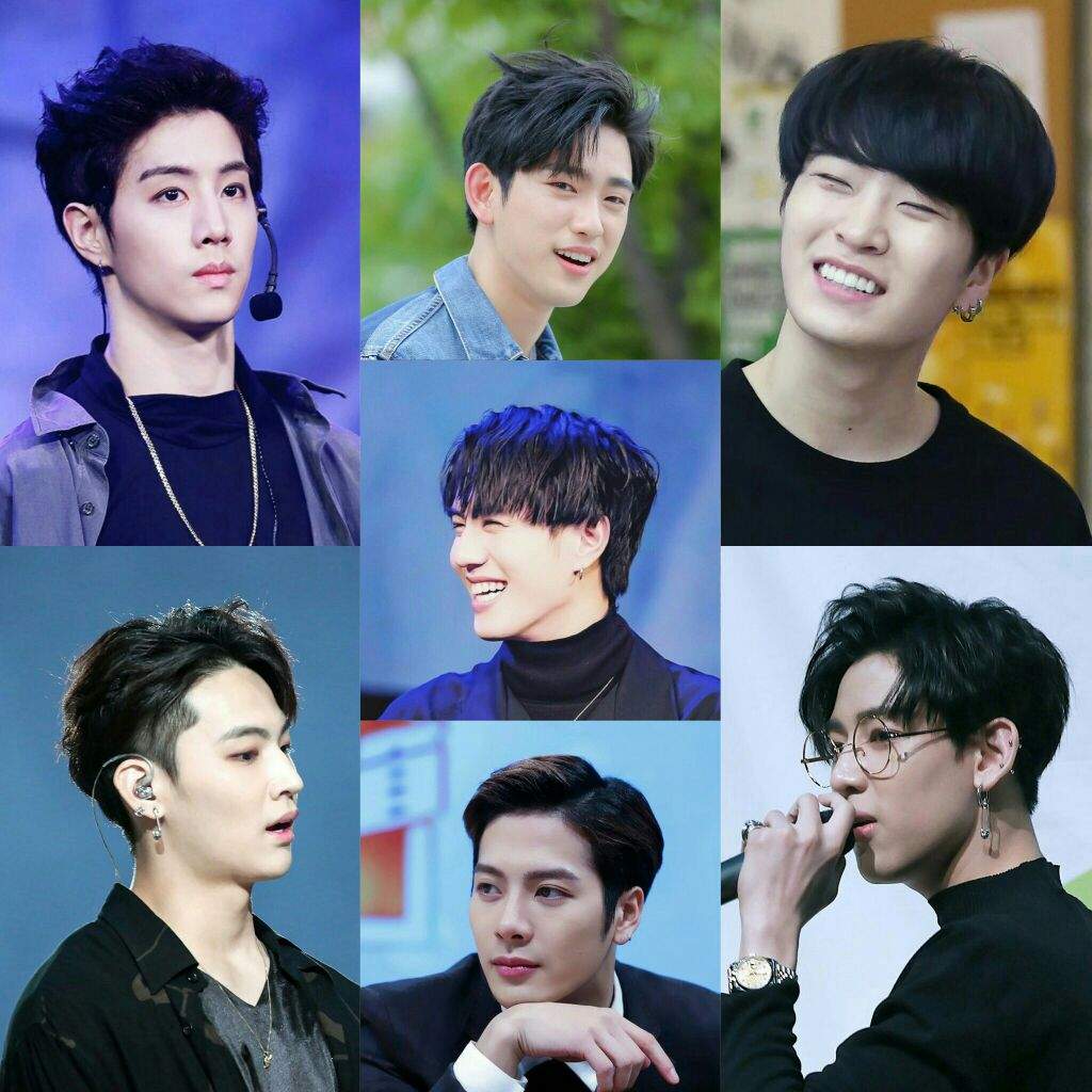 Got7 Hair Colors | GOT7 Amino