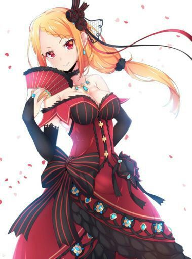 Resultado de imagen para imagenes de animes de vestido rojo