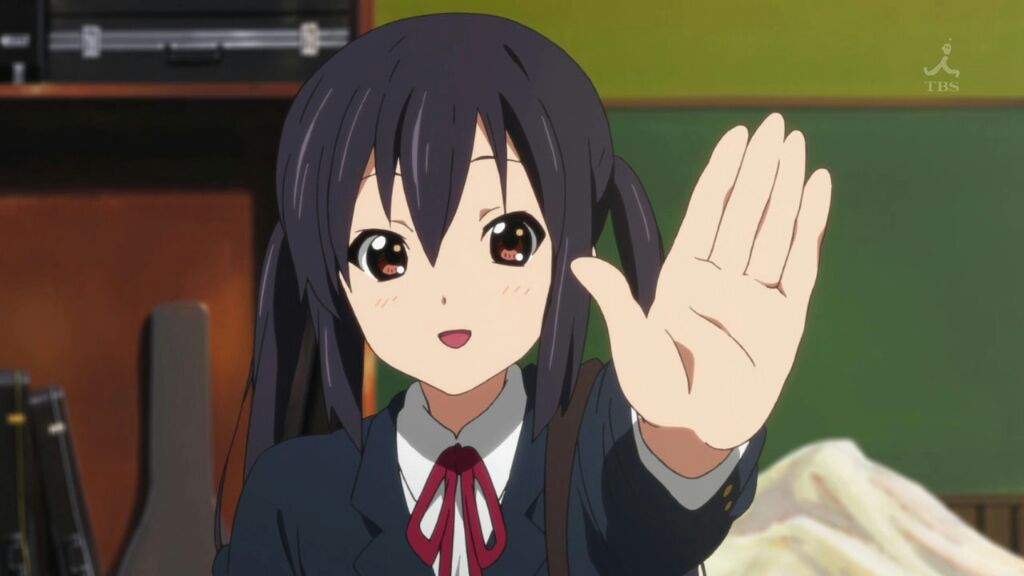 Waving anime gif