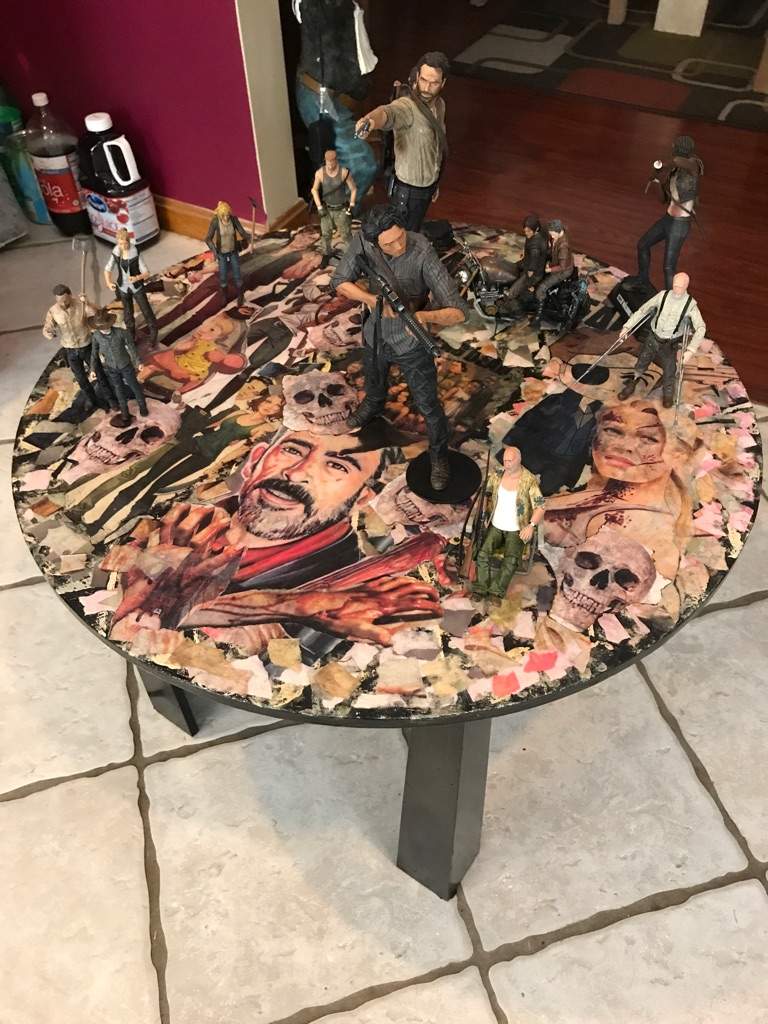 Diy Walking Dead Action Figure Table Home And Room Decor Amino