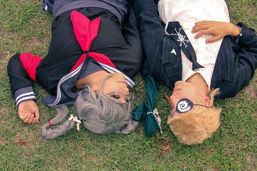 Fuyuhiko Kuzuryuu and Peko Pekoyama Cosplay I Never needed a tool. 