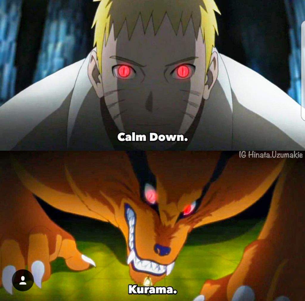 Naruto And Kurama 