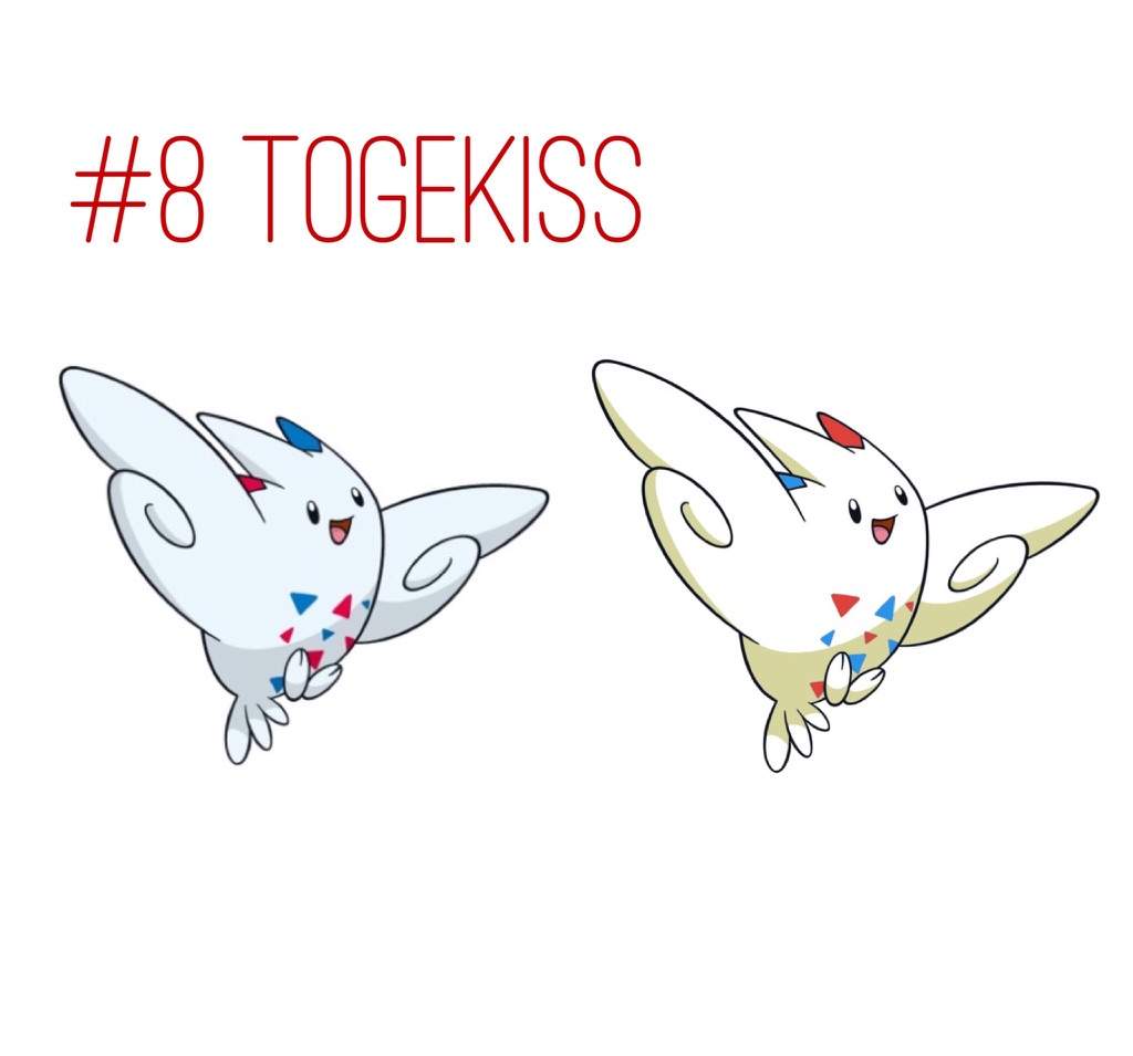 8. Generation: 4. If you didn't know, togekiss is my 2nd favourite pok...