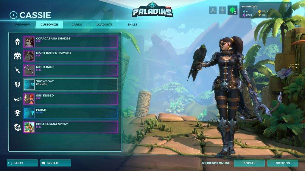 Cassie Skin Paladins Amino Amino 