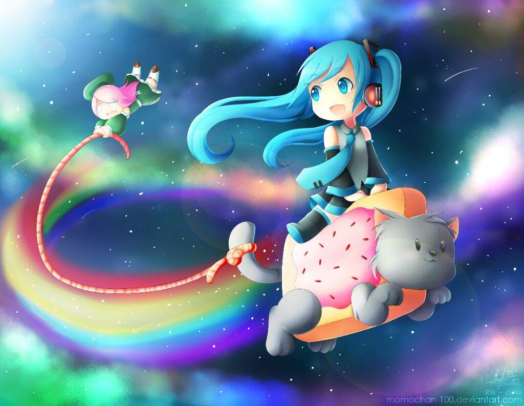 Nyan cat en anime | •Anime• Amino