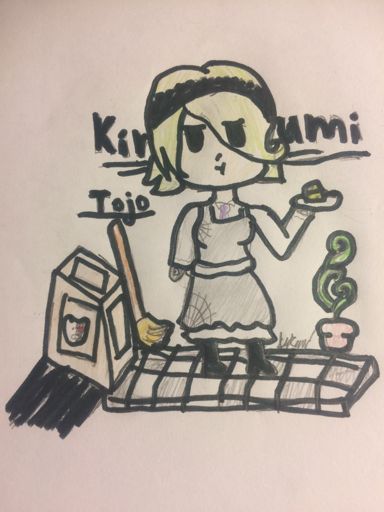 Chibi Kirumi Tojo redraw! | Danganronpa Amino