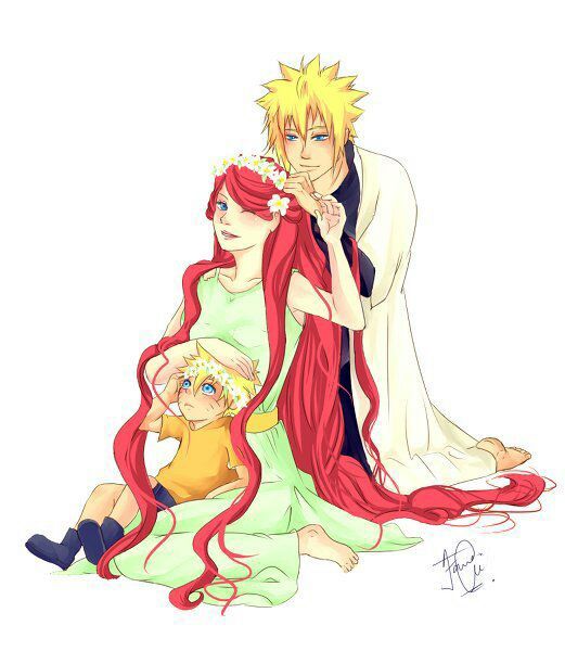 naruto minato and kushina