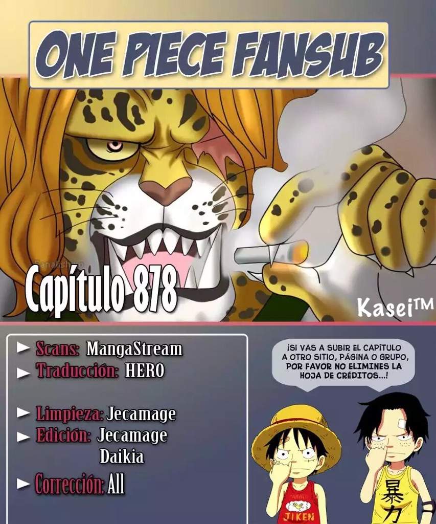 Manga One Piece 878 One Piece Amino