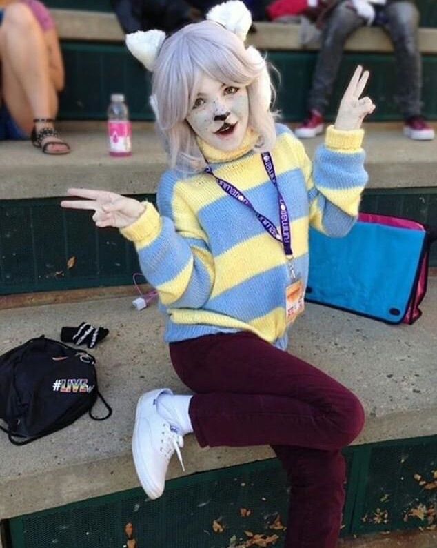 Undertale Temmie Cosplay Costume