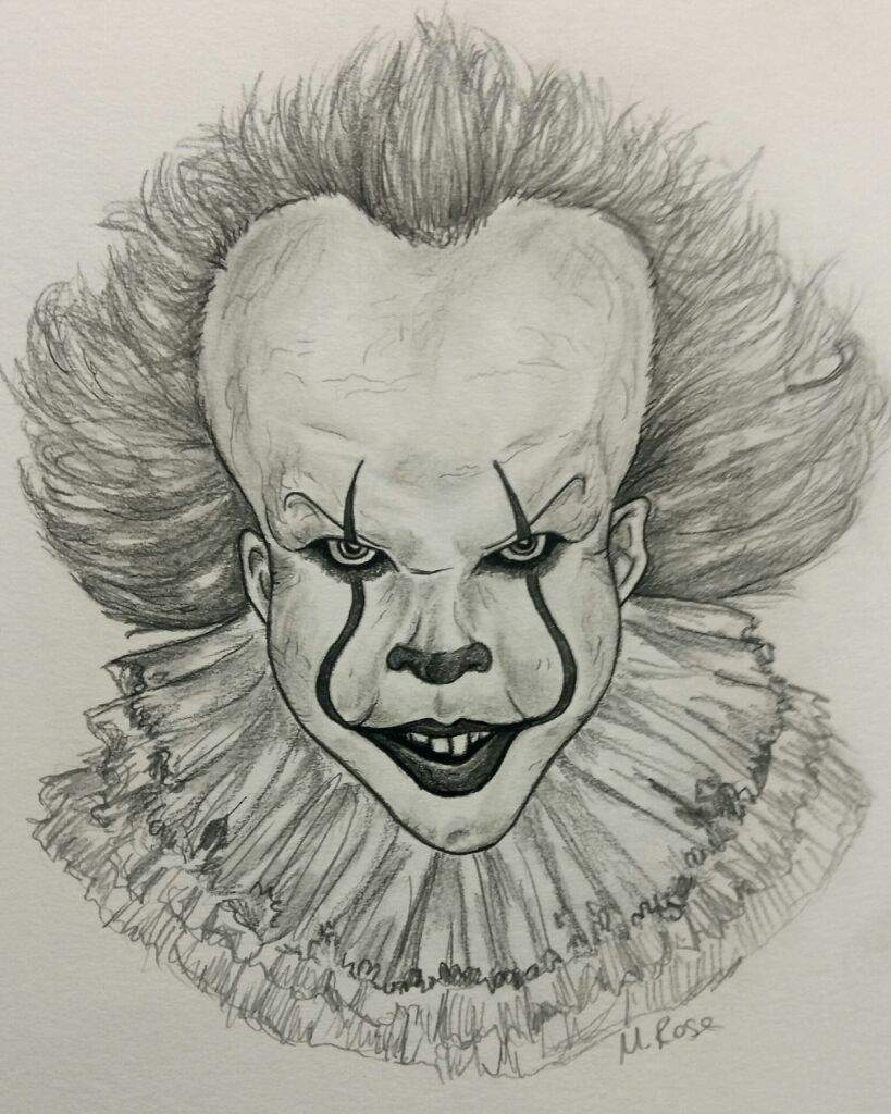 Pennywise the dancing clown drawing * Thanks for the feature