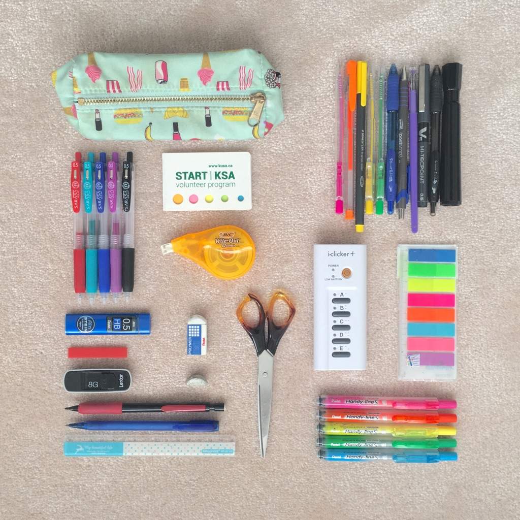 college pencil case