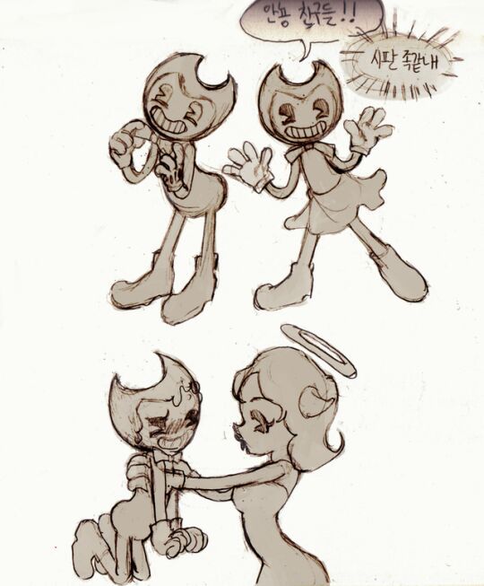 Bendy X Alice Angel ° Bendy And The Ink Machine ° Amino