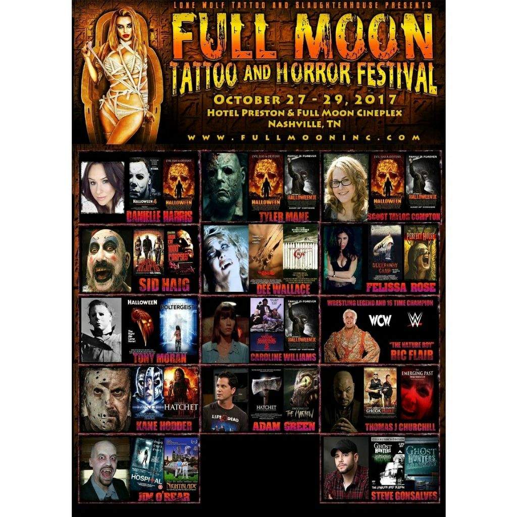 Full Moon Tattoo and Horror Festival Nashville TN Horror Amino