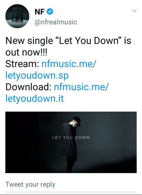 download let you down by nf