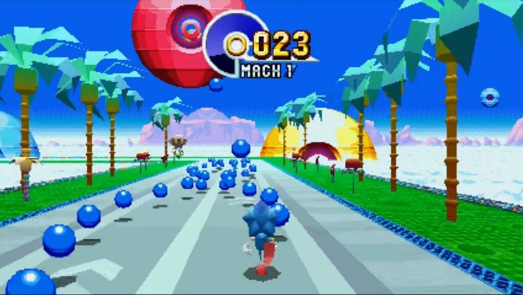 blue spheres getting every ring sonic 1 and knuckles