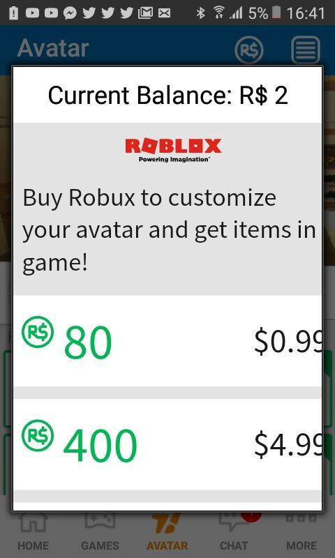 Robuxitems