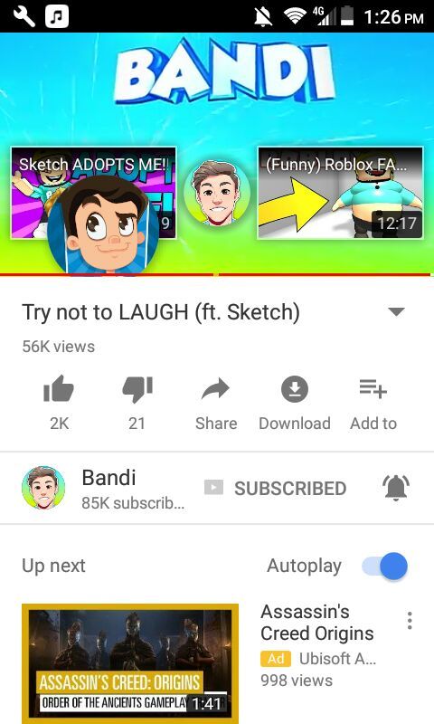 Corl In Bandi S Video Called Try Not To Laugh Challenge Denisdaily Group Amino - funny videos roblox try not to laugh