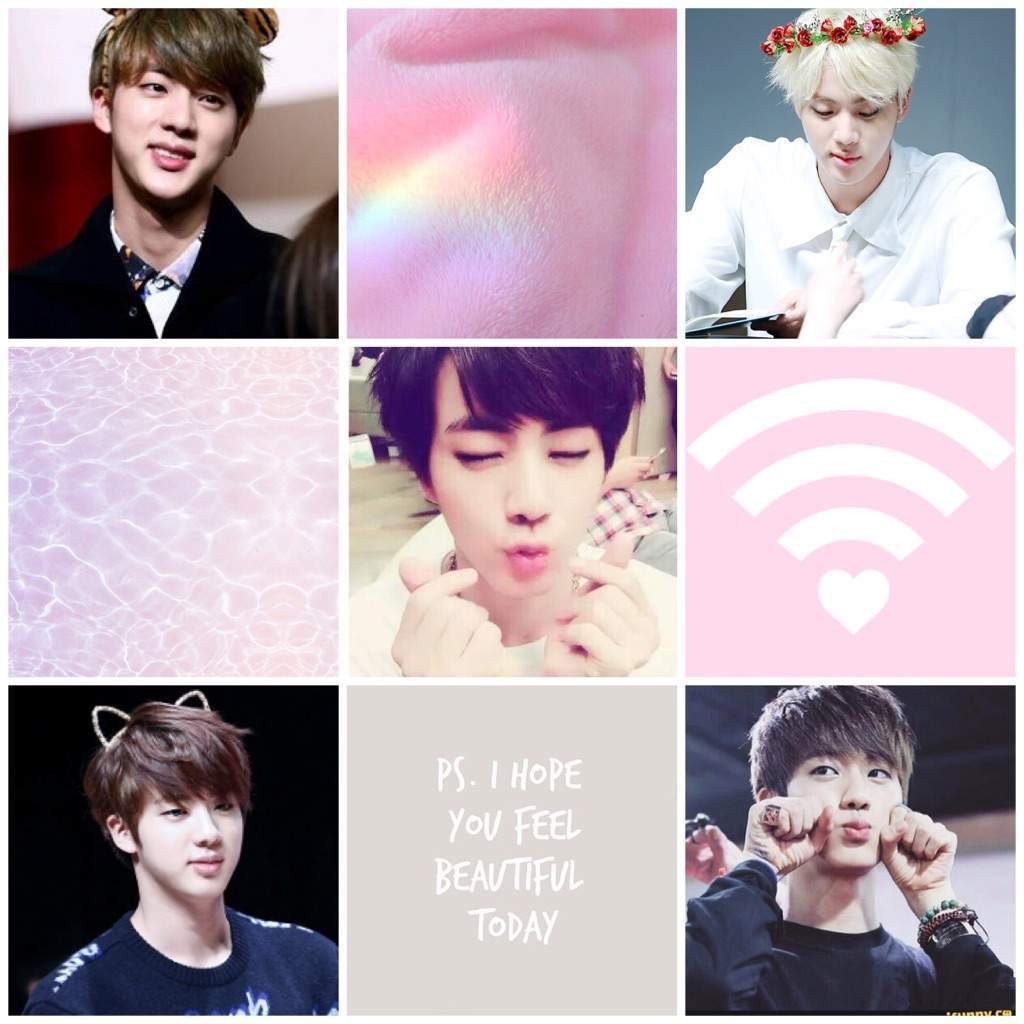 Cute vs Hot (Jin ver) | BTS ARMY's Moodboards Amino