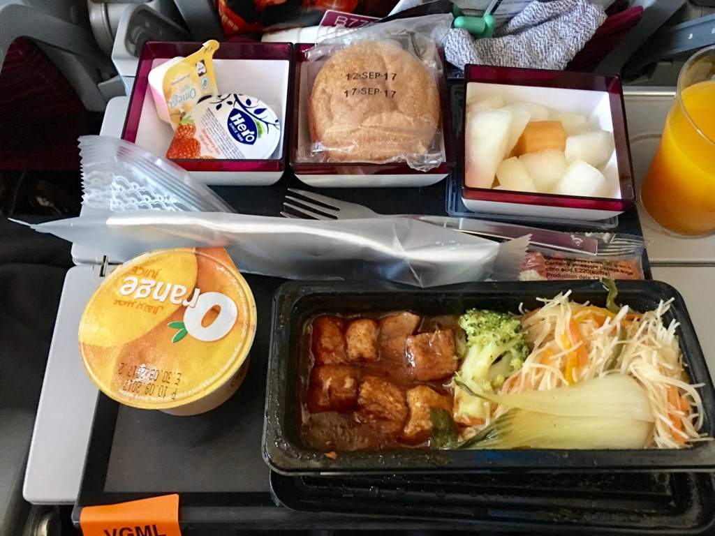 Qatar Airways Vegetarian Meals