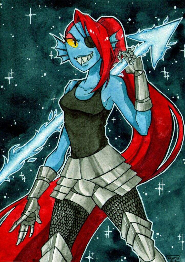 UNDYING HERO - UNDYNE PFP EDIT | Undertale Amino