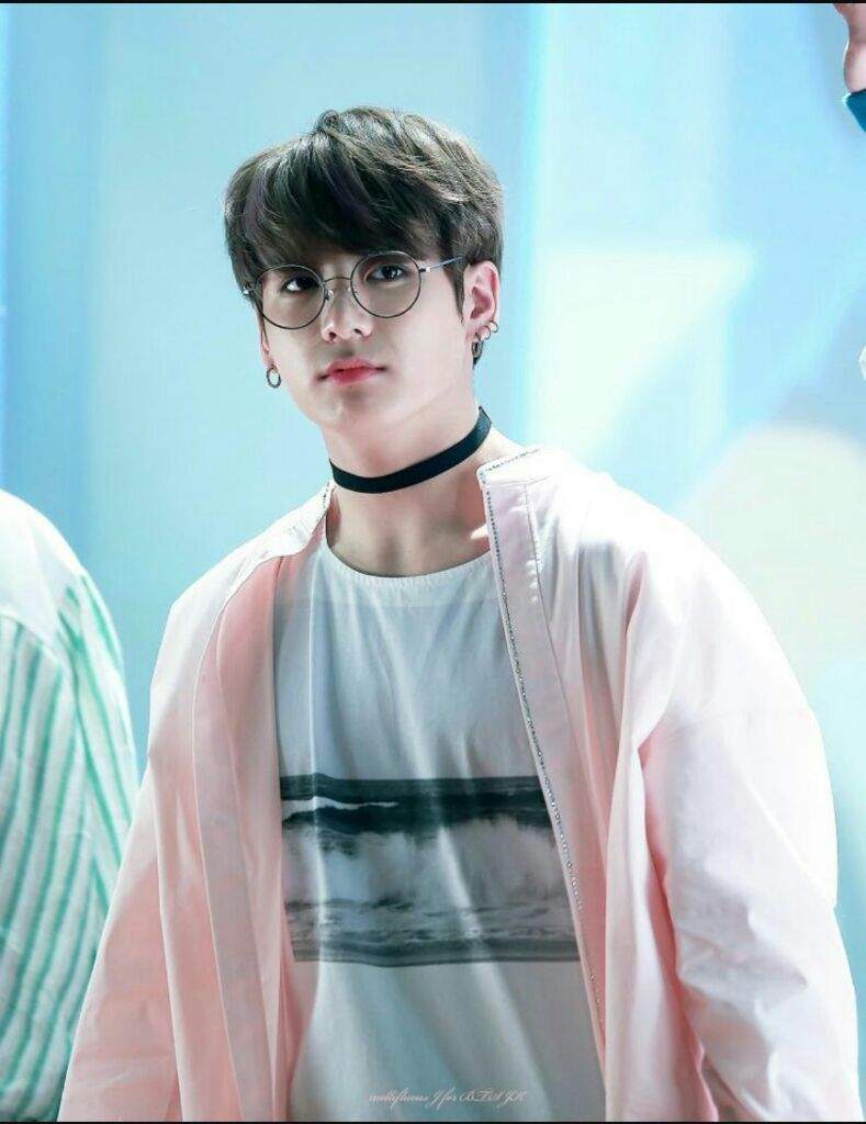 Here Is Today's Picture Of Jungkook Wearing Glasses 