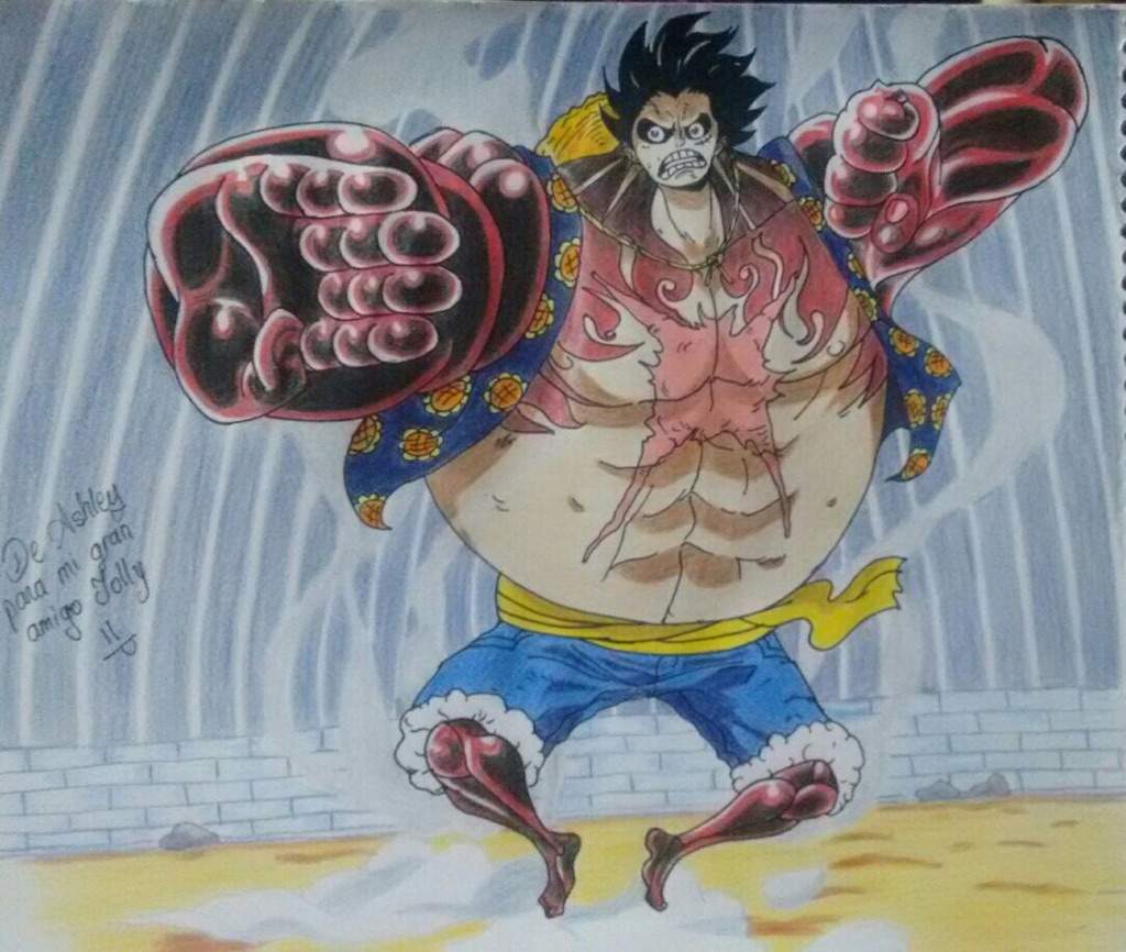 Dibujo Luffy Gear 4 | One Piece •Grand Line• Amino