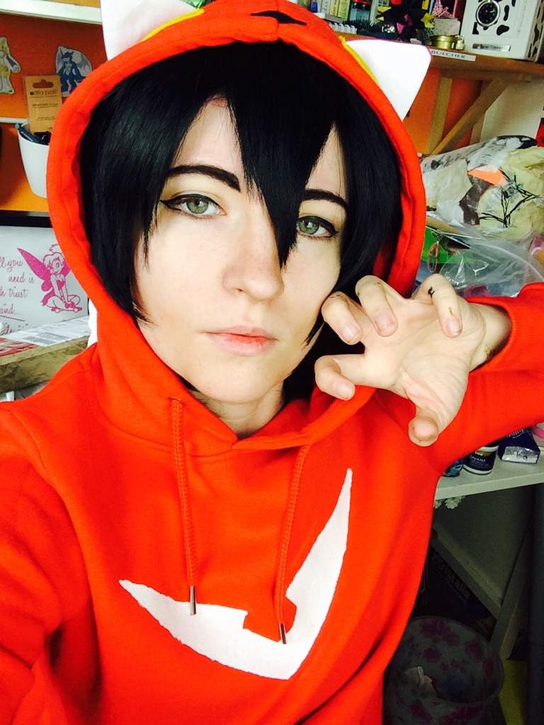 red voltron hoodie