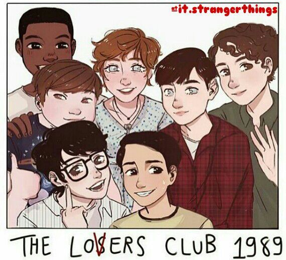 The Loser Club♡ {NOT my drawing} {Credit: @ ♡} If repost,  plz give credit to artist ♥ | Official IT Amino Amino